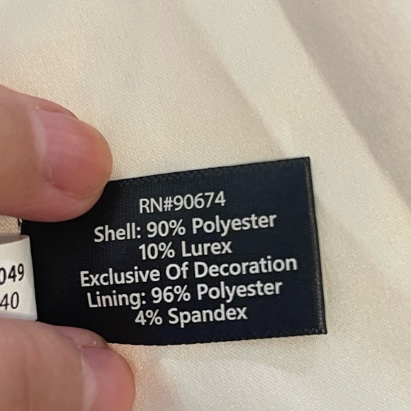 Boston Proper Cream Pearl-Embellished Jacket - Picture 10 of 10